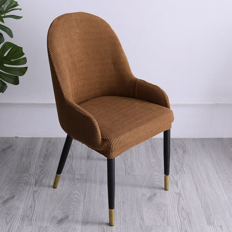 Perfect Fit High Elasticity Curved Chair Cover - Image 5