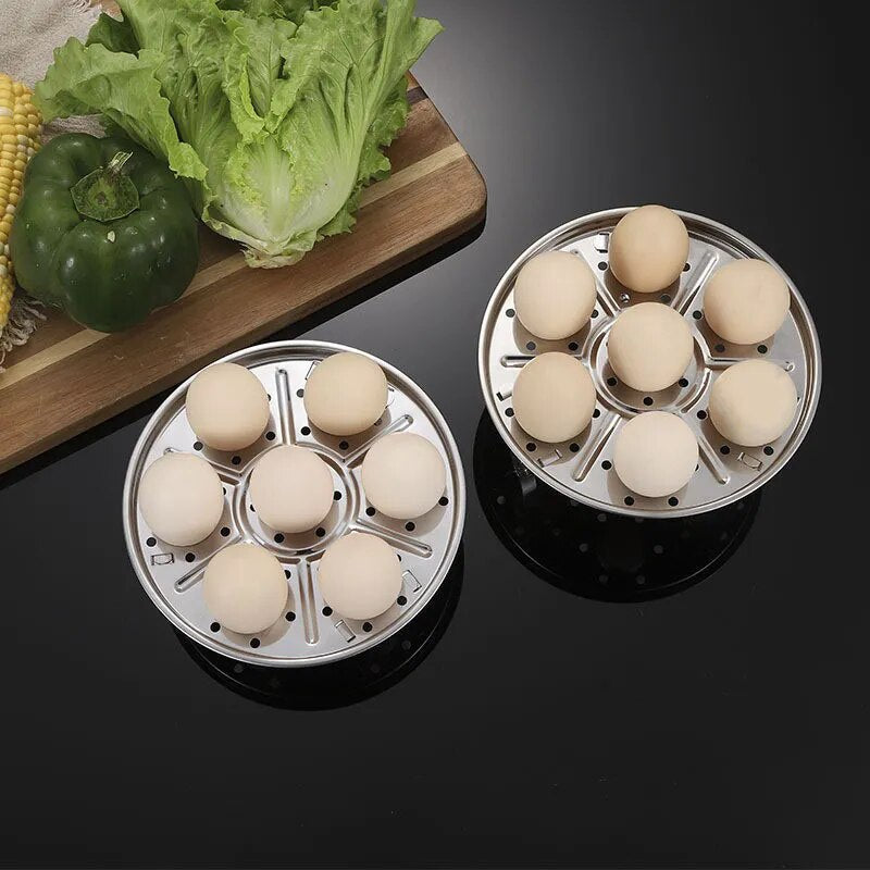 Stainless Steel Quick Egg Steamer Rack - Image 0