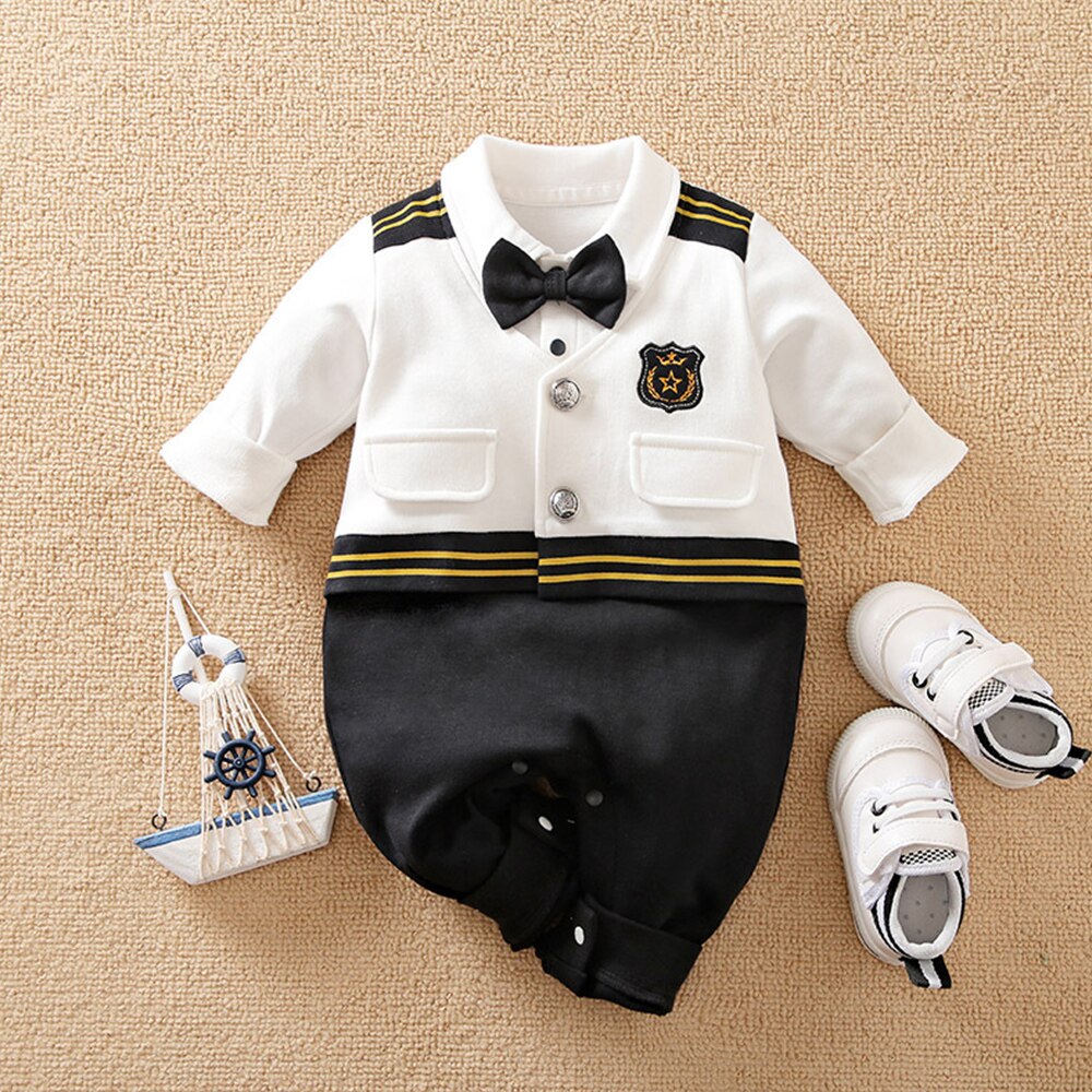 Newborn Baby Gentleman Jumpsuit