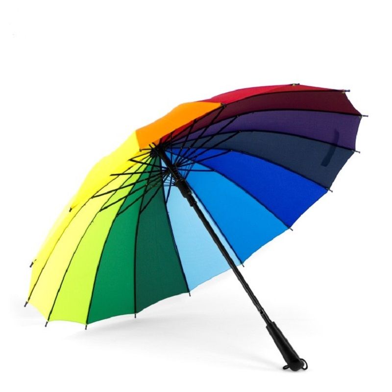 Minimalist Long Handle Automatic Umbrella - Image 3