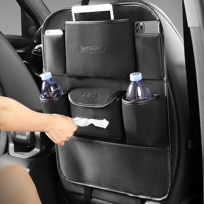 Multi-Pocket Car Back Seat Storage Organizer - Image 0