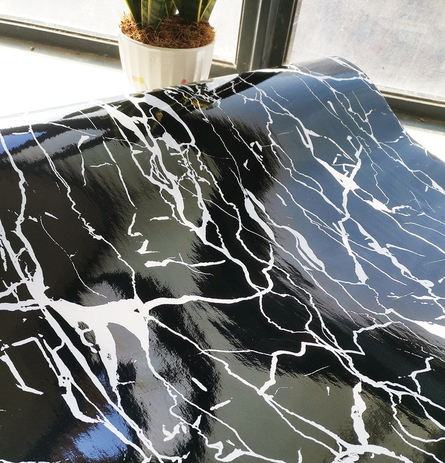 Marble Effect Self-adhesive Waterproof Wallpaper - Image 19