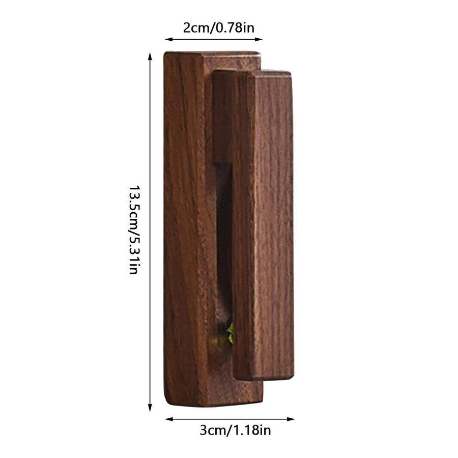 Rustic Wood Towel Clothes Hanger - Image 8