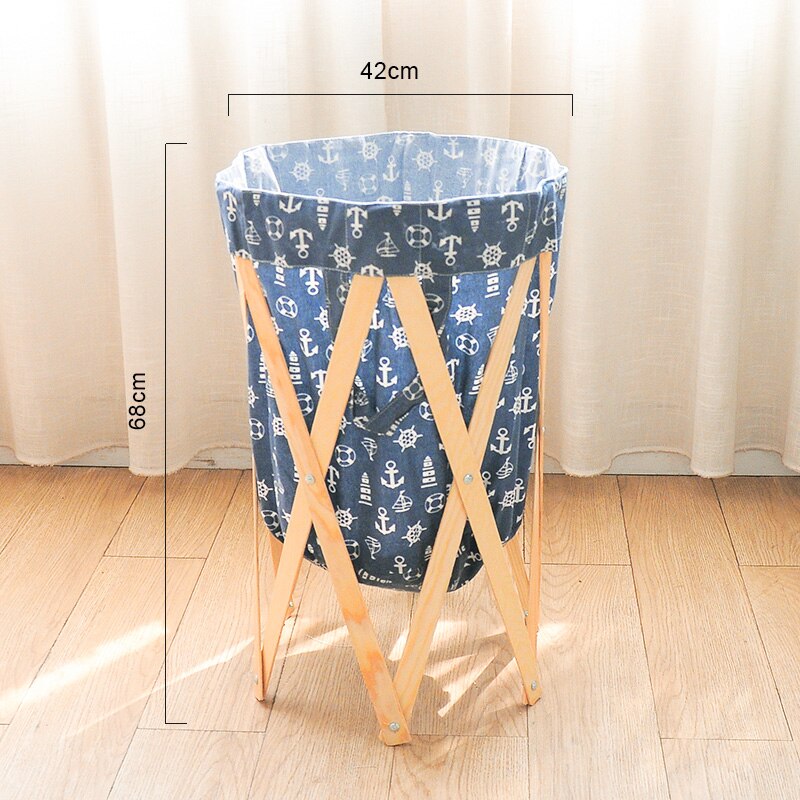 Modern Simple Foldable Creative Large Foldable Laundry Basket - Image 10
