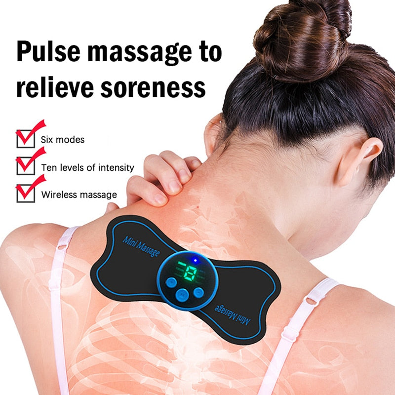 Mini Electric Body Neck Relief Massager - Image 1