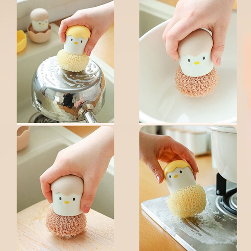 Surprise Egg Kitchen Cleaning Brush - Image 7