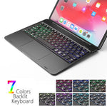 Wireless Backlit Keyboard iPad Holder Case