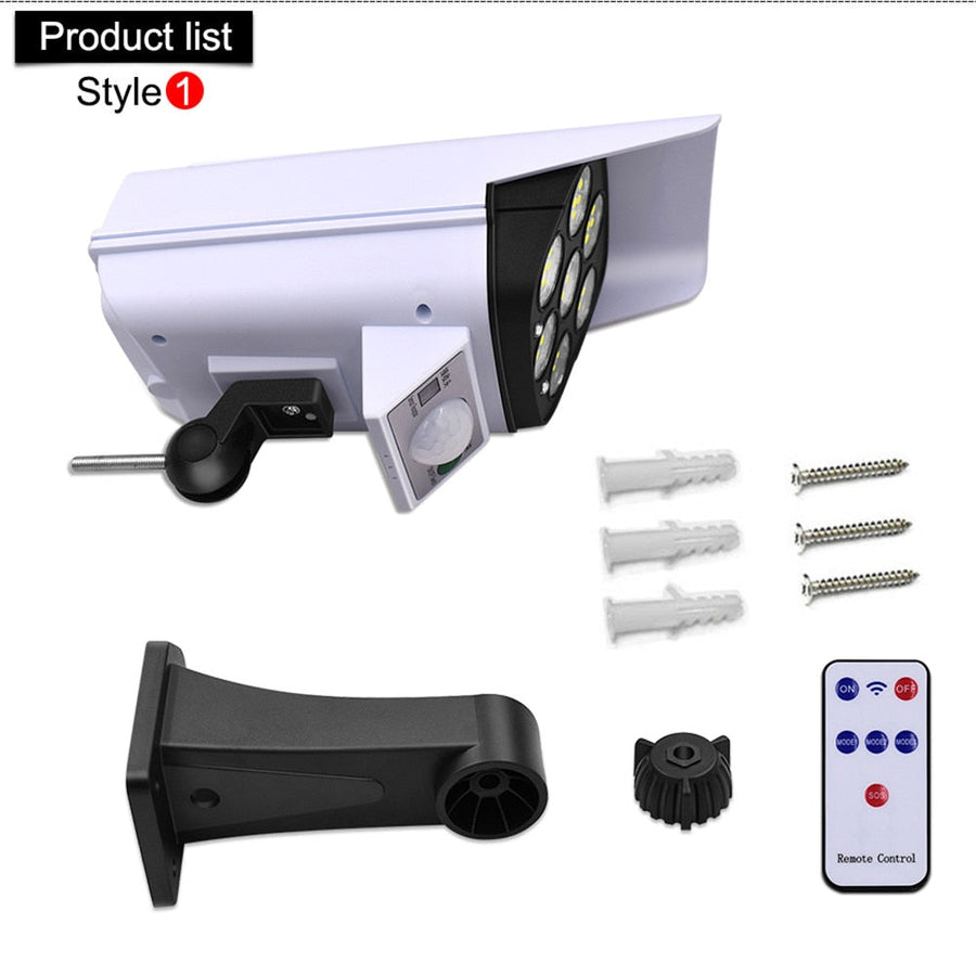 Solar Motion Sensor Dummy Security Camera Light - Image 2