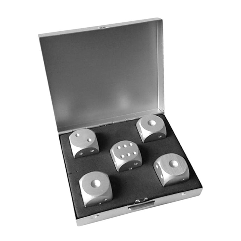 5pcs Aluminum Alloy Metal Dices - Image 5