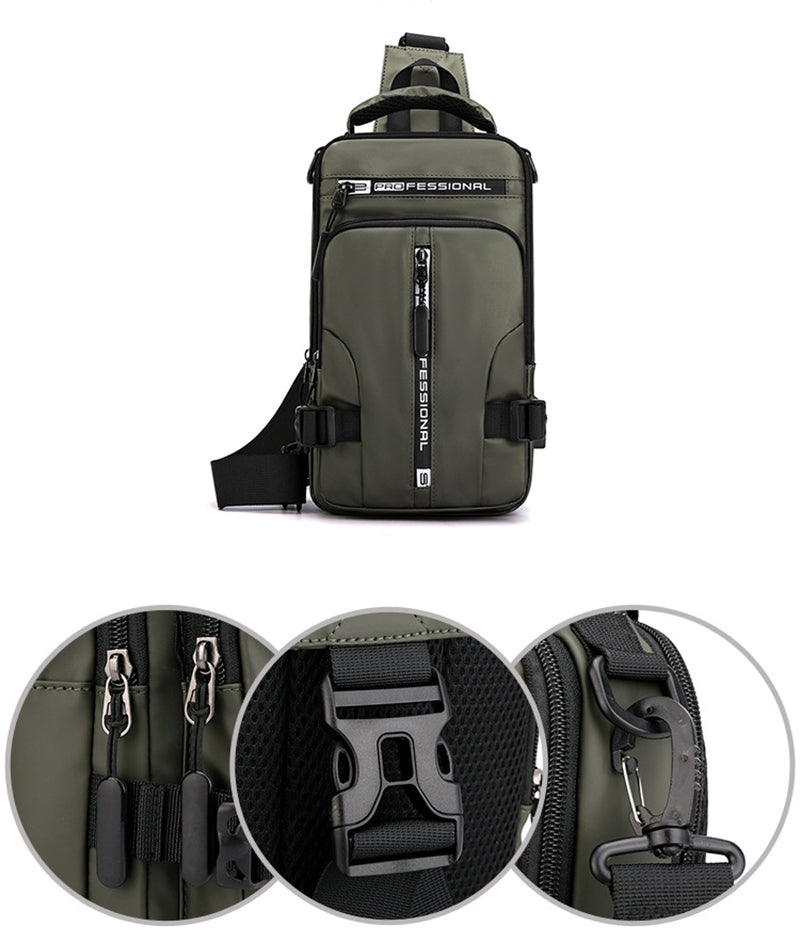 Elegant USB Charging Mini Crossbody Bag - Image 6