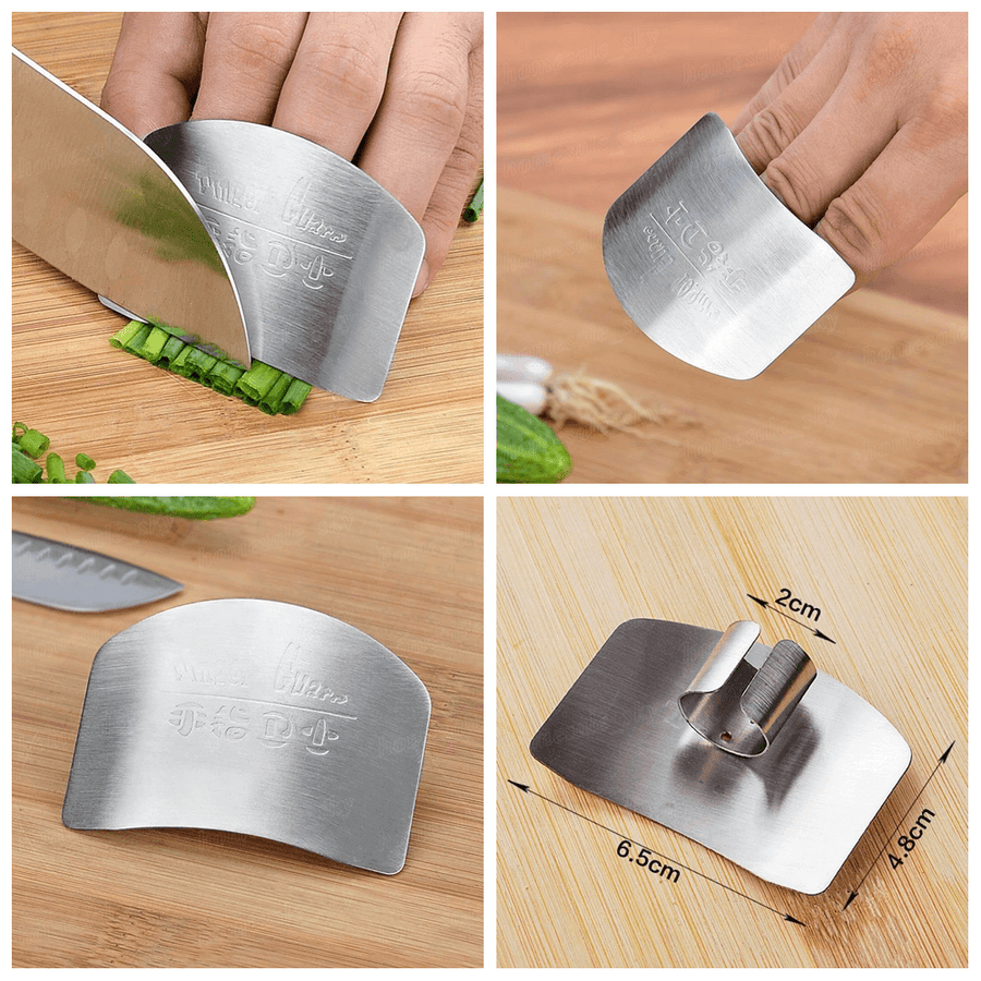 Stainless Steel Safety Cutting Finger Protector - Image 8