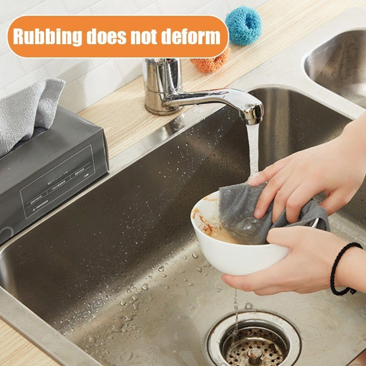 Microfiber Disposable Easy Wipe Cleaning Towel - Image 3