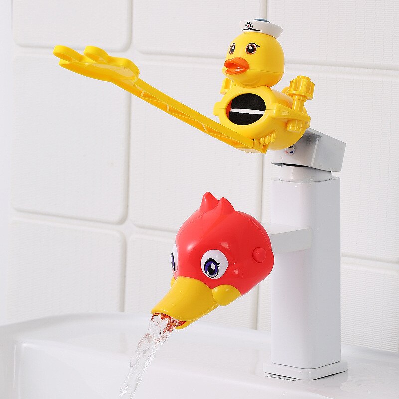 Cartoon Splash Proof Kids Faucet Extender