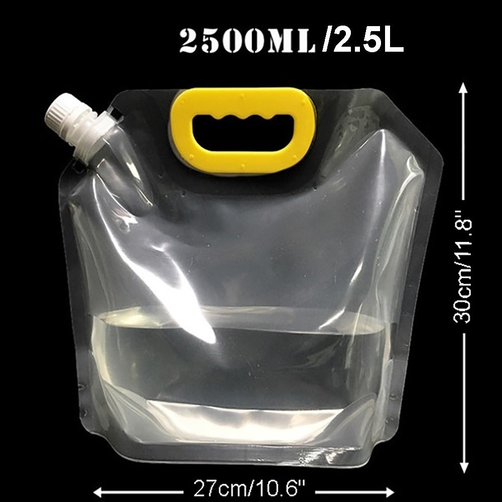 Reusable Transparent Liquid Dispenser Bag