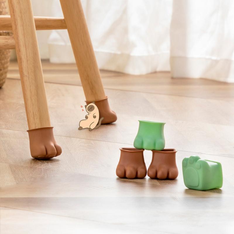 4Pcs Non-Slip Cat Paw Furniture Leg Cover - Image 4