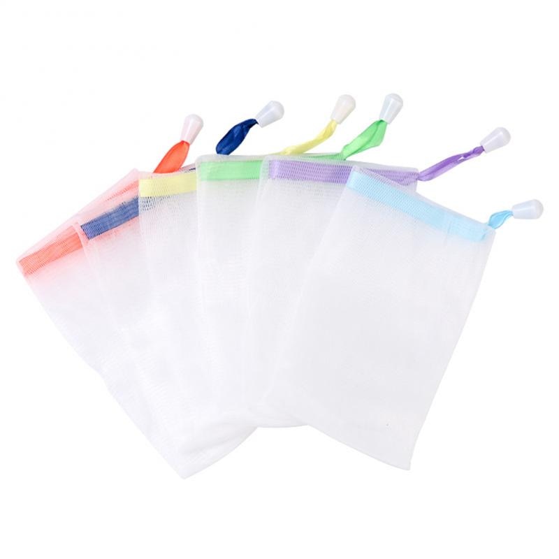 10pcs Foaming Soap Saver Mesh Bag