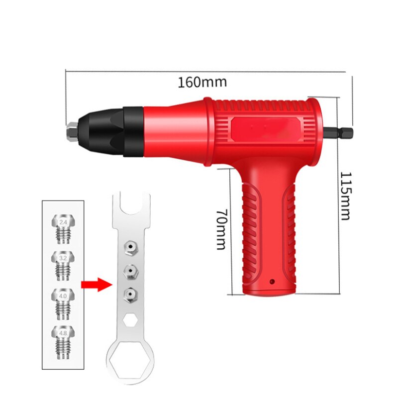 Rivet Easy Fix Electric Nut Gun - Image 8
