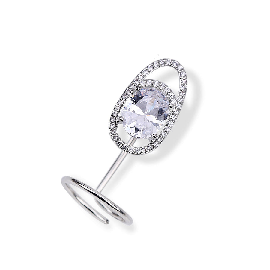 Sleek Line Gothic Metal Thin Nail Rings - Image 18