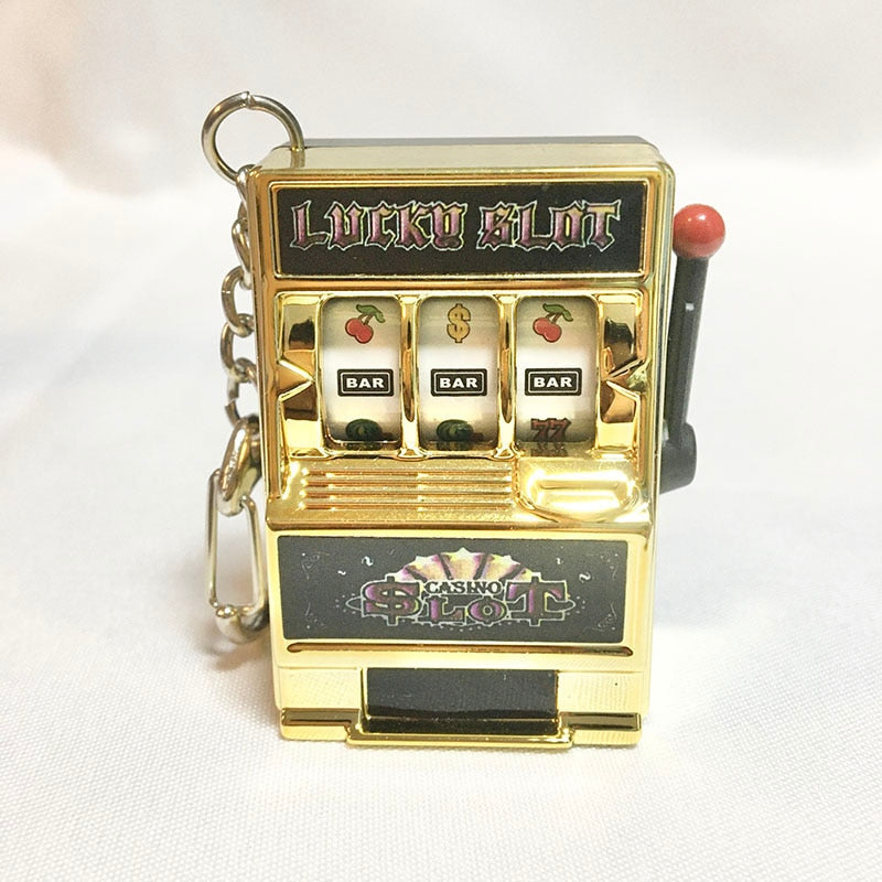 Mini Slot Machine Anti Stress Toy Keychain - Image 9