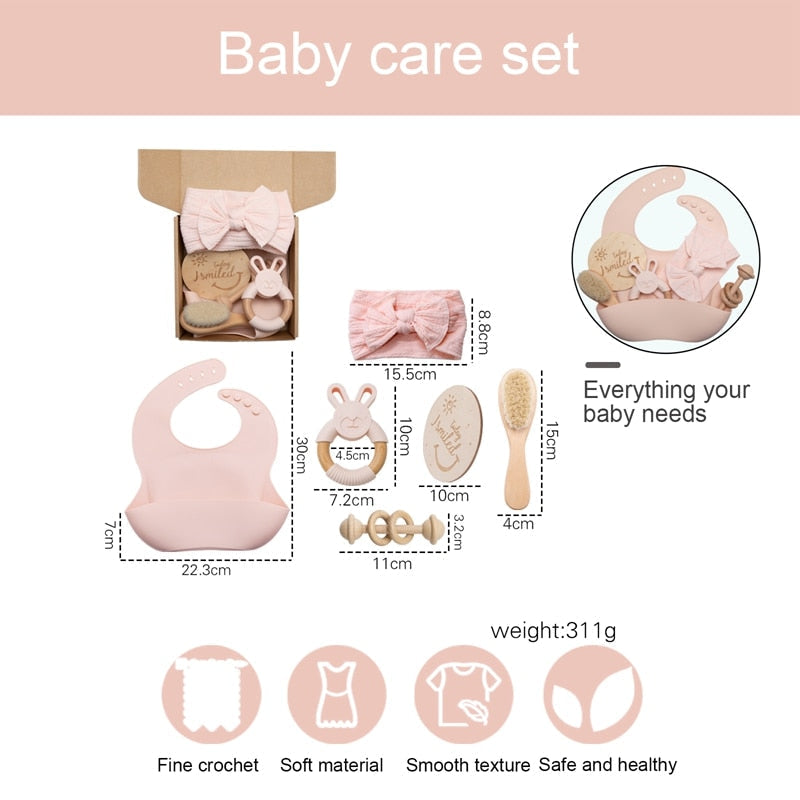 Pastel Cute Baby Shower Gift Set