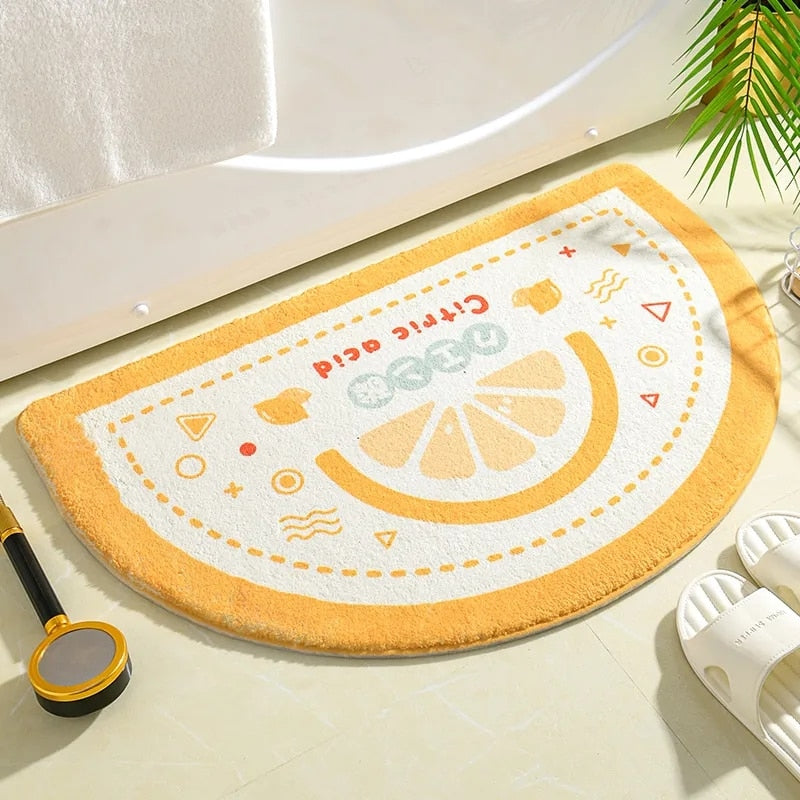 Floral Non-Slip Kawaii Doormats - Image 5