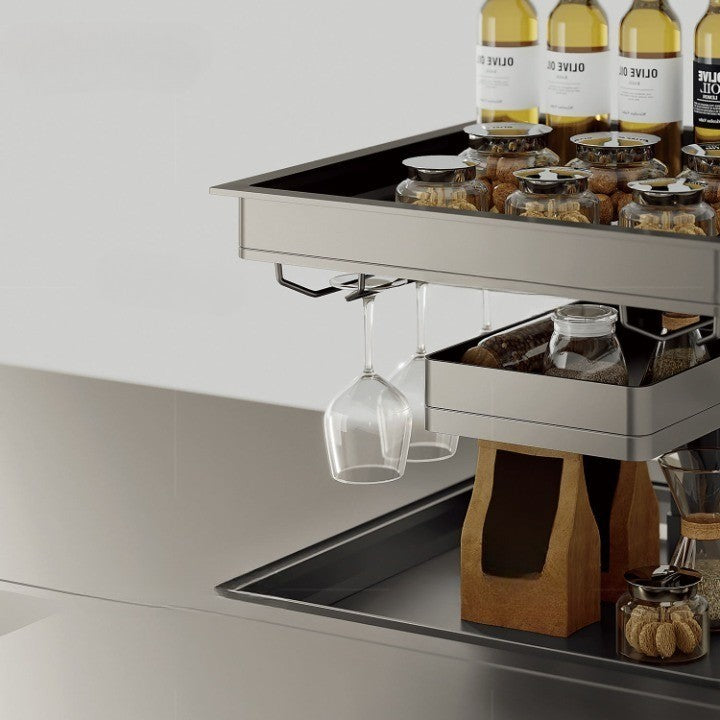 Hidden Smart Kitchen Storage Electric Lyft System - Image 5