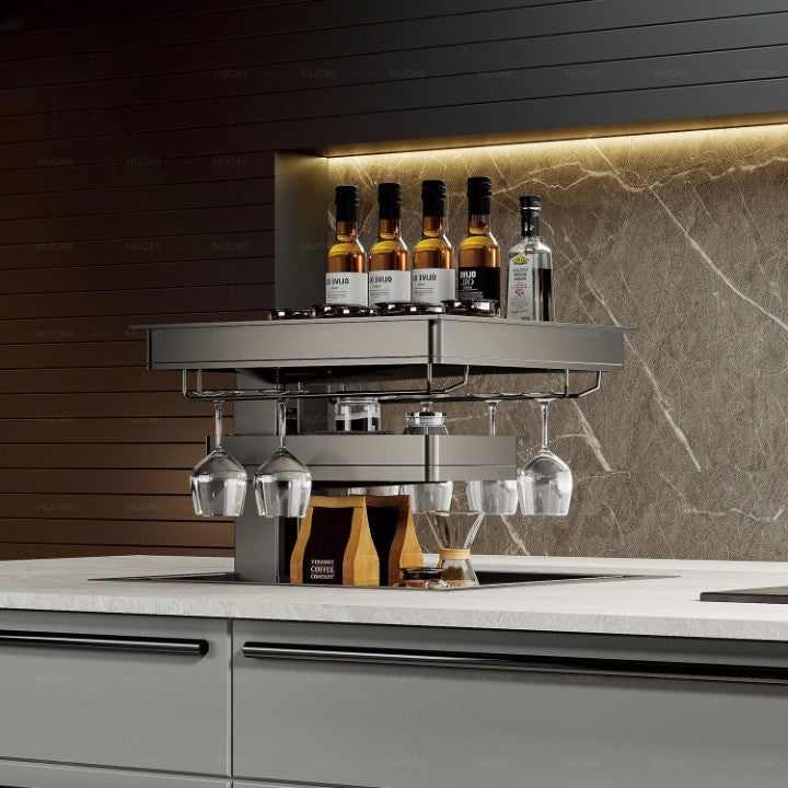 Hidden Smart Kitchen Storage Electric Lyft System - Image 3