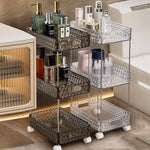 Home Bathroom Storage Organizer Rolling Rack