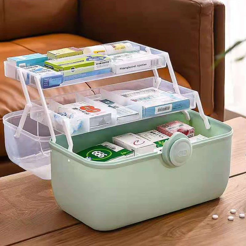 Home Medical Box Storage Organizer