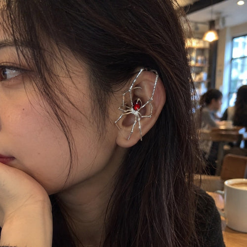 Midnight Spider Earrings