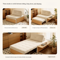 Cloud Soft Convertible Single Sofa Bed Lounge Chair - Image 3