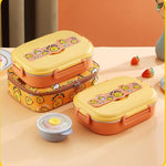 Insulated Divider Stainless Steel Lunchbox Set