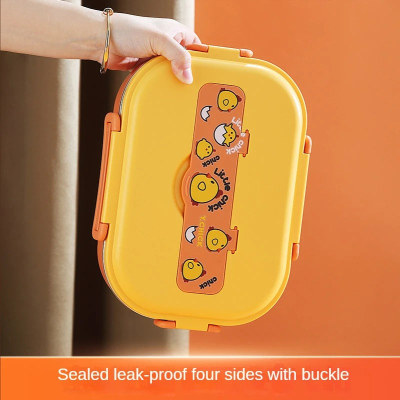 Insulated Divider Stainless Steel Lunchbox Set - Image 3