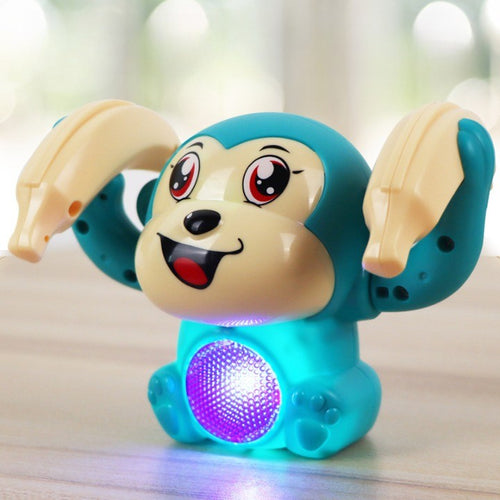 Interactive Monkey Rolling Light-Up Musical Toy - Image 0