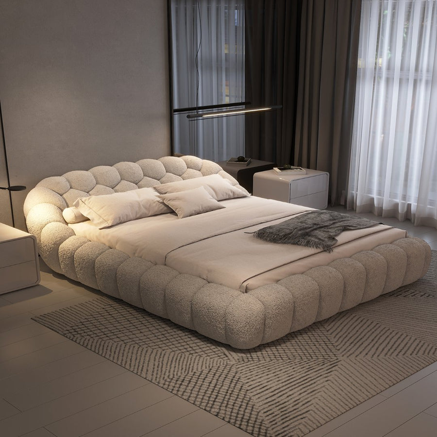 Japanese Style Dreamy Cloud King-Size Bubble Bed - Image 4