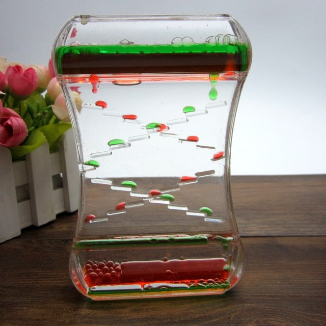 Two-color Crystal Oil Leak Hourglass - Image 4