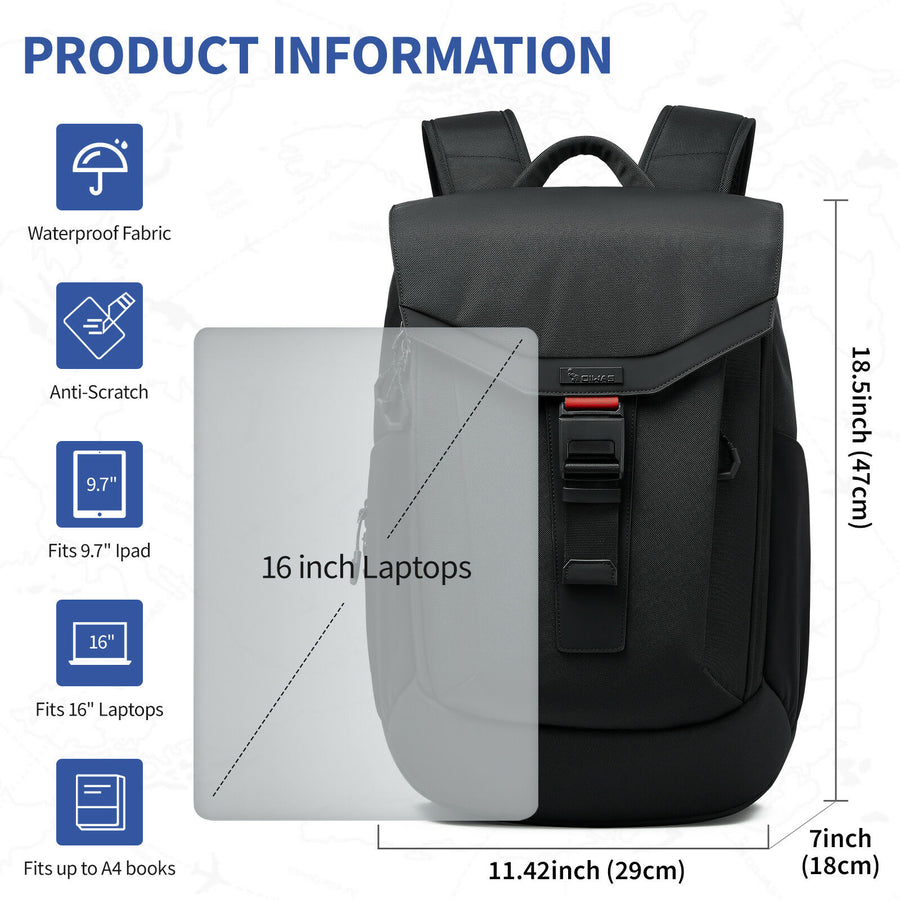 OIWAS Weight Reduction Function 16” Laptop Backpack - Image 8