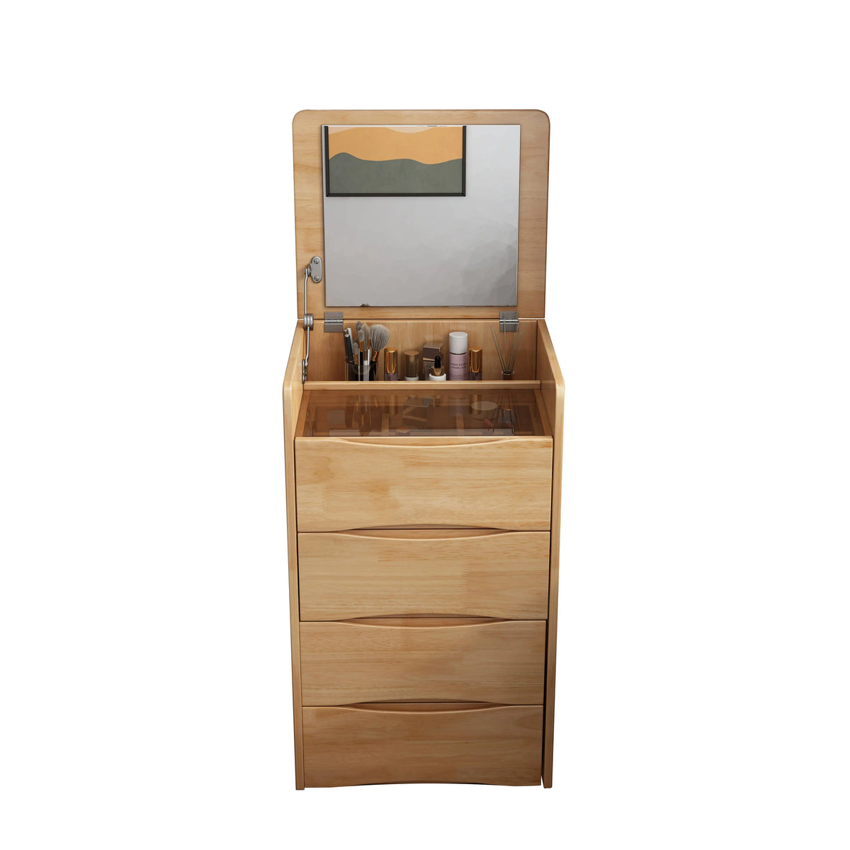 Makeup Jewelry Tower Pull-Out Drawers Storage Organizer