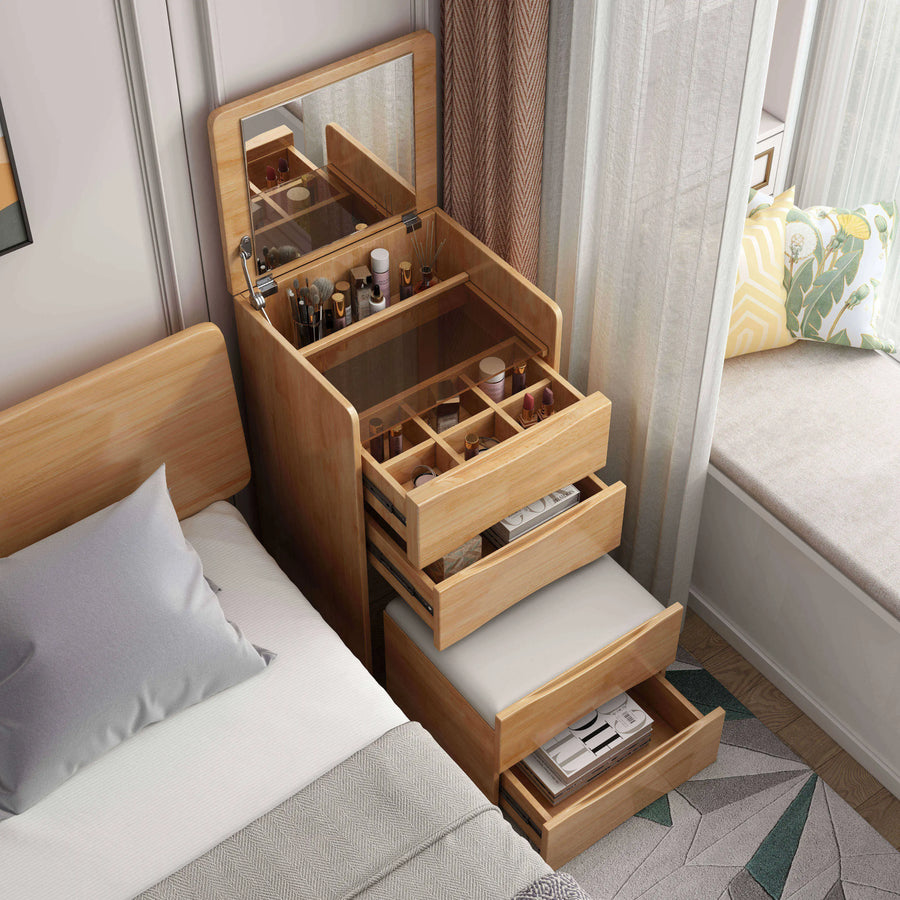 Makeup Jewelry Tower Pull-Out Drawers Storage Organizer - Image 0