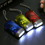 Manual Emergency Outdoor Mini Flashlight