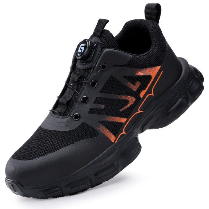 Men Ultra-Light Safety No-Tie Heavy Duty Sneakers - Image 4