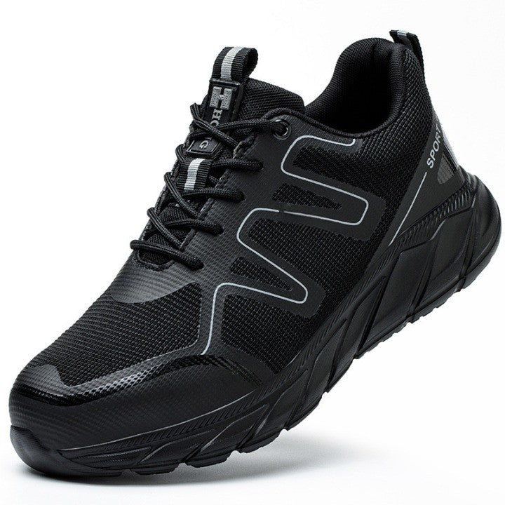 Men Ultra-Light Safety No-Tie Heavy Duty Sneakers - Image 6