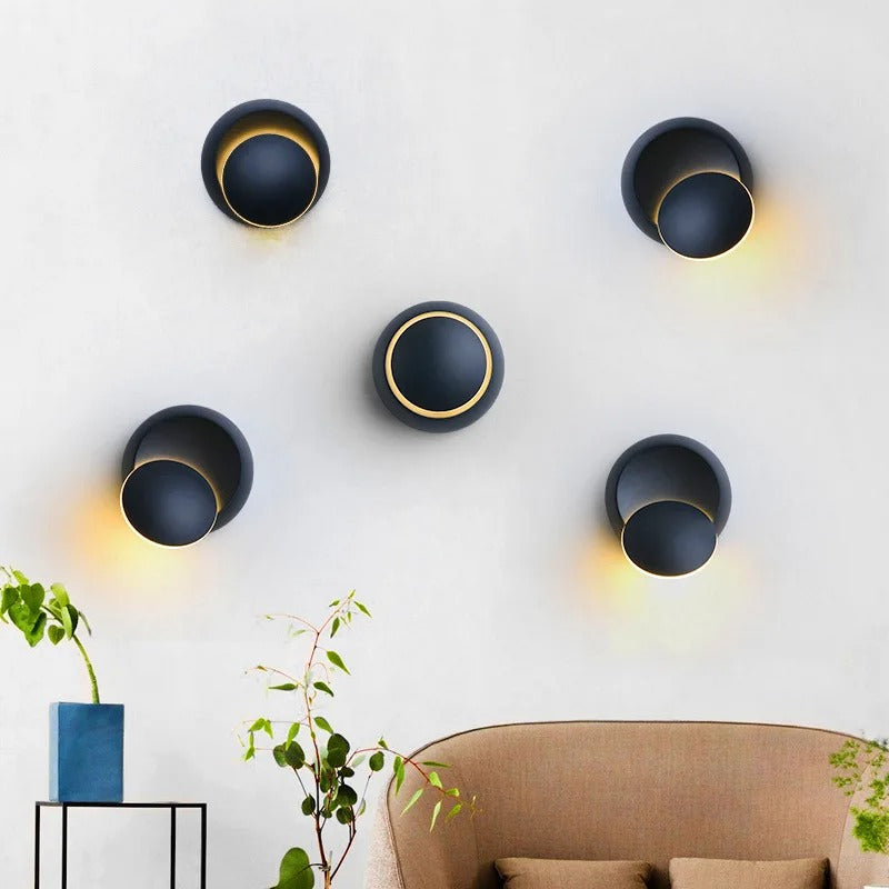 Minimalist Orb Design Wall Lamp - Image 2