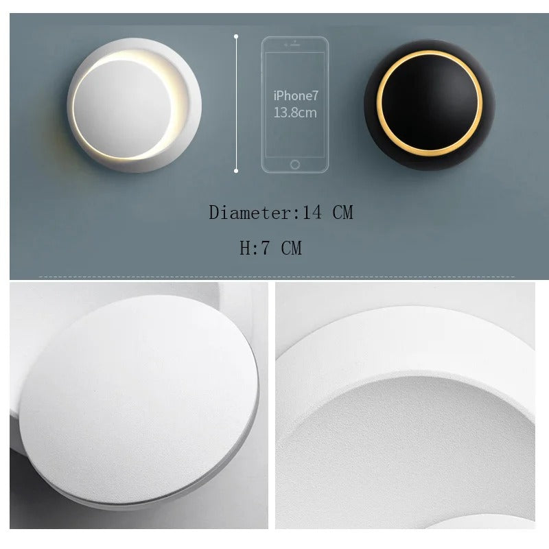 Minimalist Orb Design Wall Lamp - Image 4