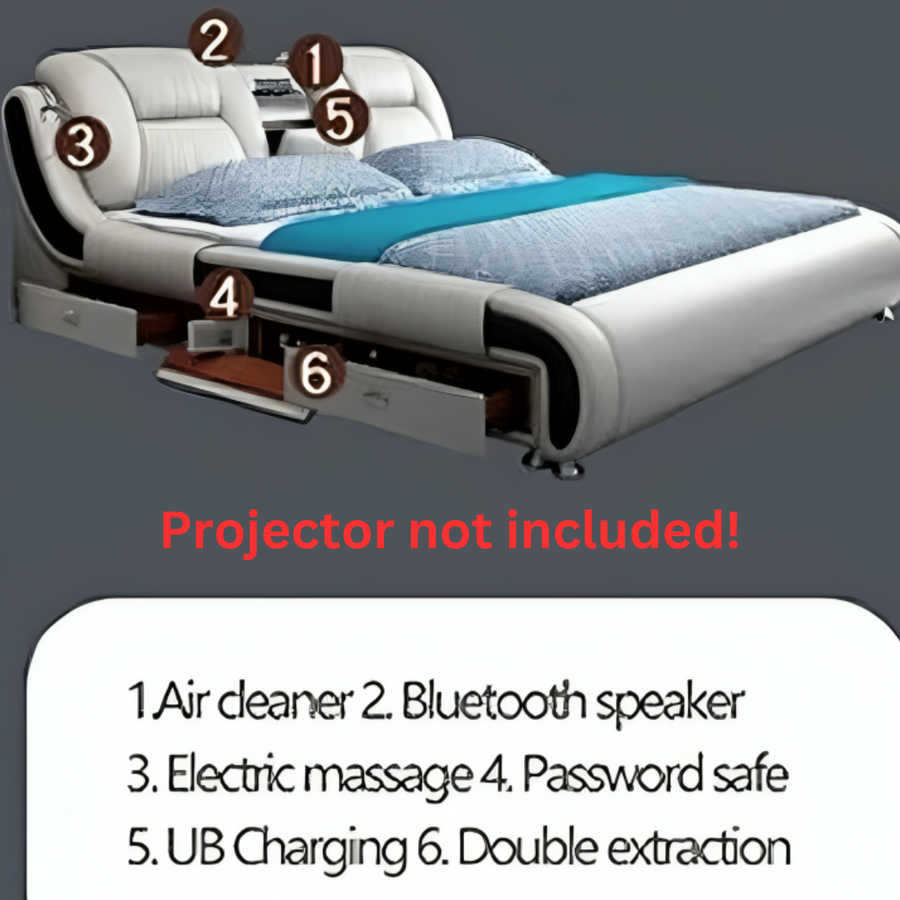 Dream Nest Nano Tech Built-in Speaker Smart Bed - Image 8