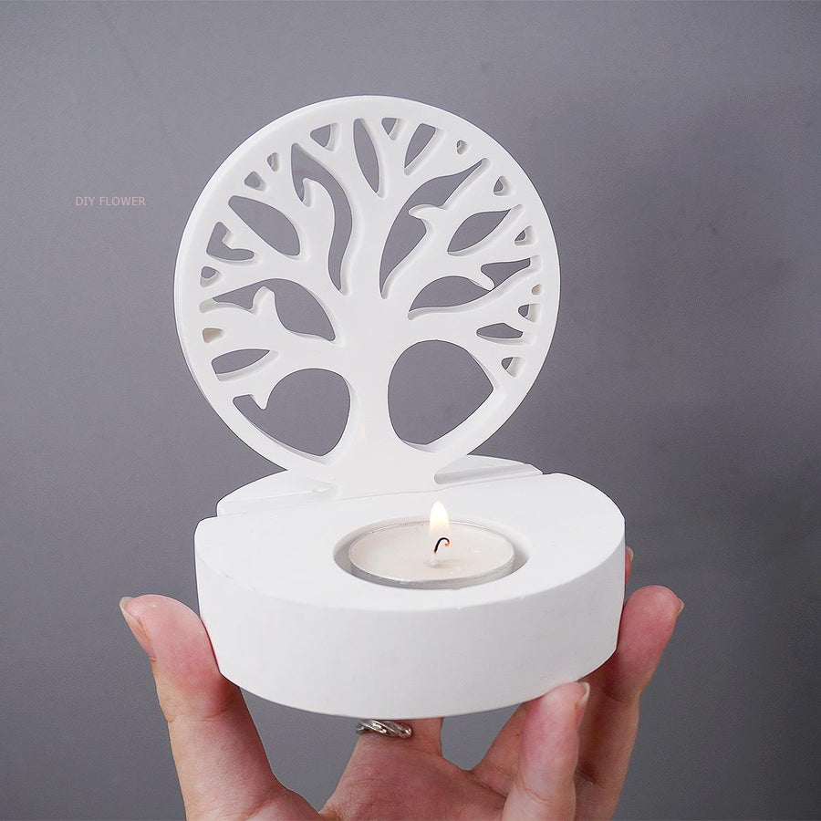 Nature-Inspired Tree of Life Candle Stand - Image 5