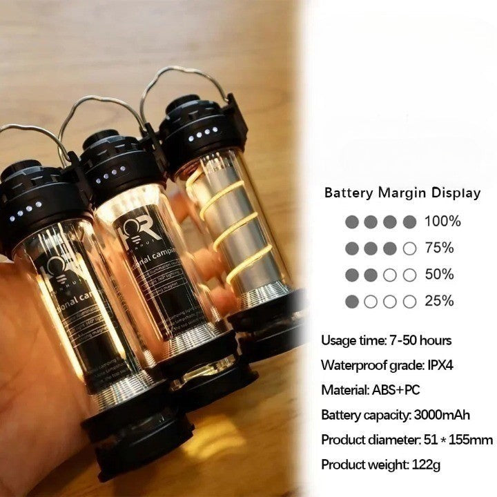 Night Guardian Multi-Mode USB LED Lantern - Image 1
