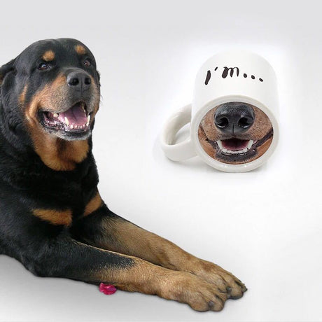 Ceramic Dog Nose Coffee Mug - Image 0