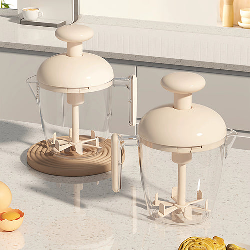 Ergonomic Multi-Blade Manual Egg Mixer - Image 0