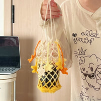 Star Weave Handmade Bottle Holder - Image 4